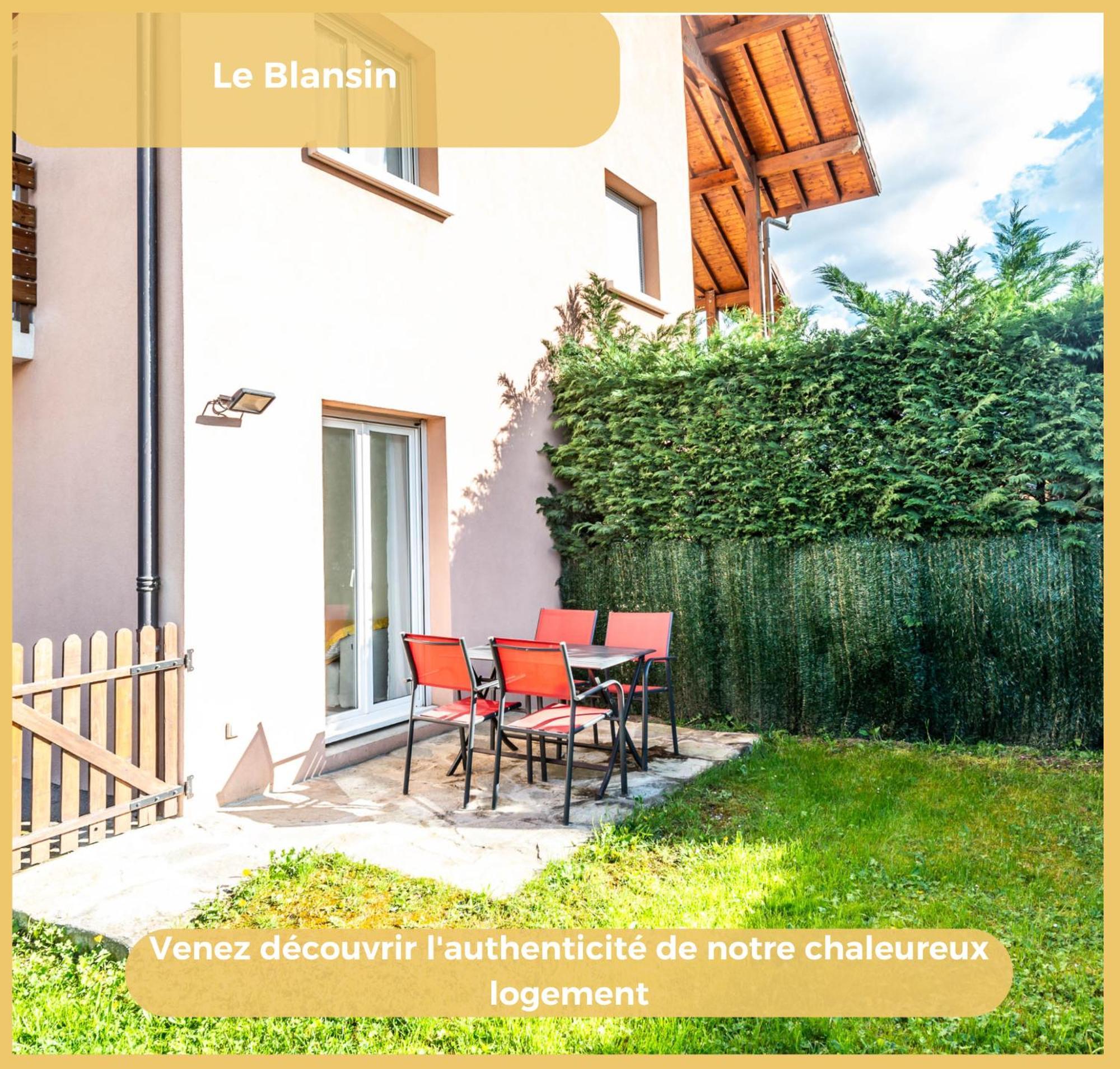 Appartement Le Blansin Saint-Pierre-en-Faucigny Esterno foto